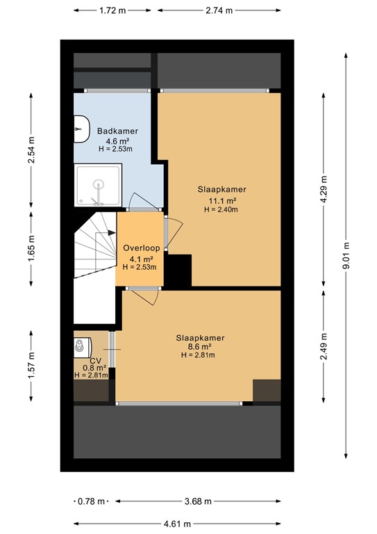 mediumsize floorplan